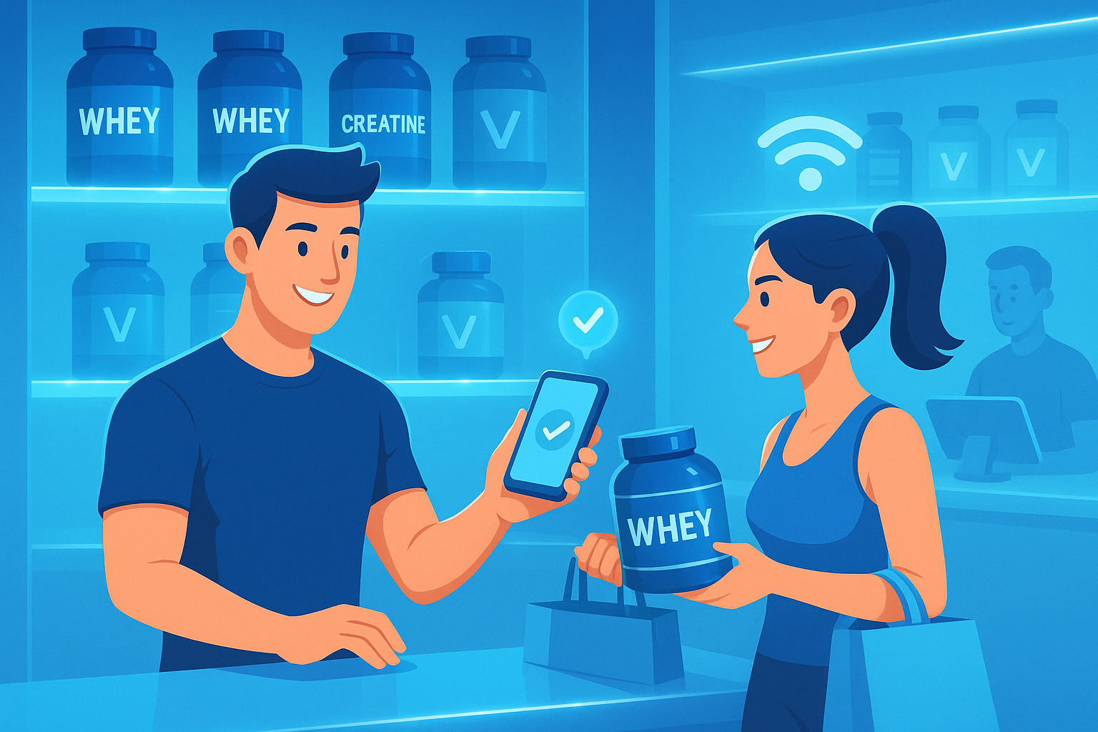 Como o Atacadão dos Suplementos ganhou agilidade, independência e otimizou até 30% do tempo com a ValidaPix