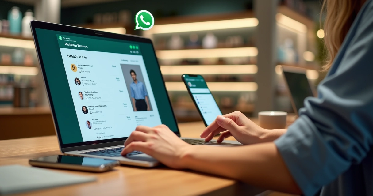 Como usar listas de transmissão no WhatsApp Business